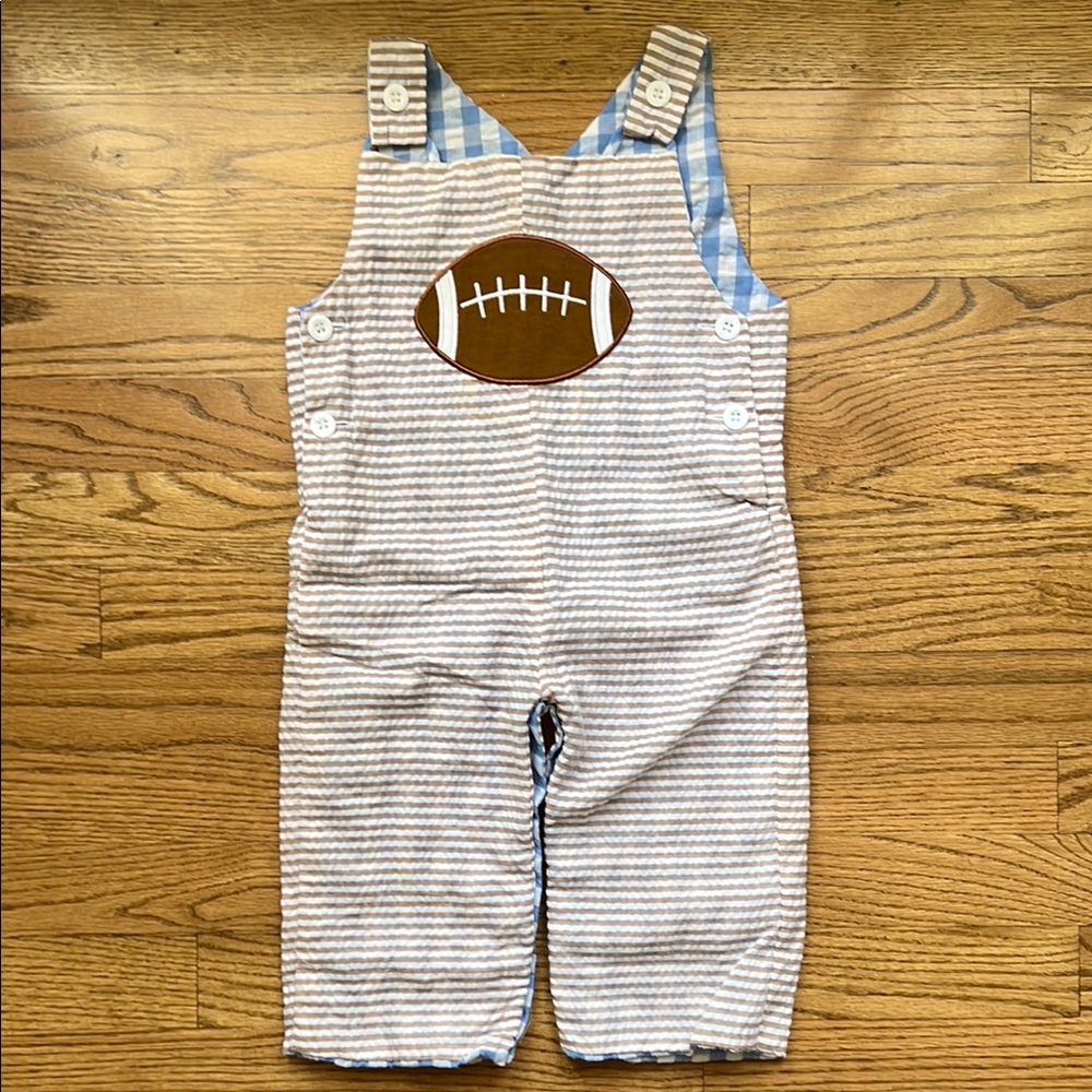 Reversible Toddler Overalls 18m